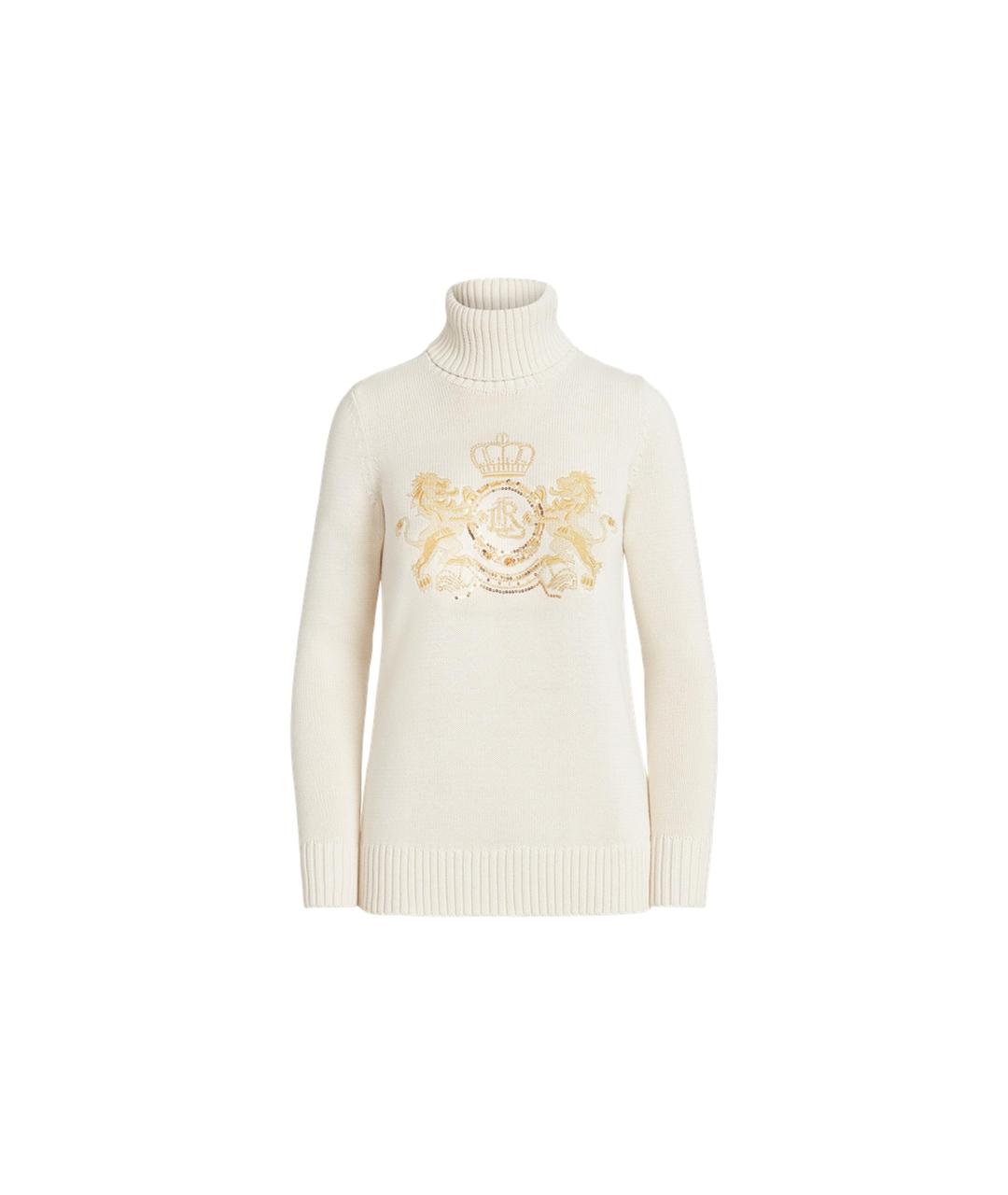 POLO RALPH LAUREN Белый джемпер / свитер, фото 1