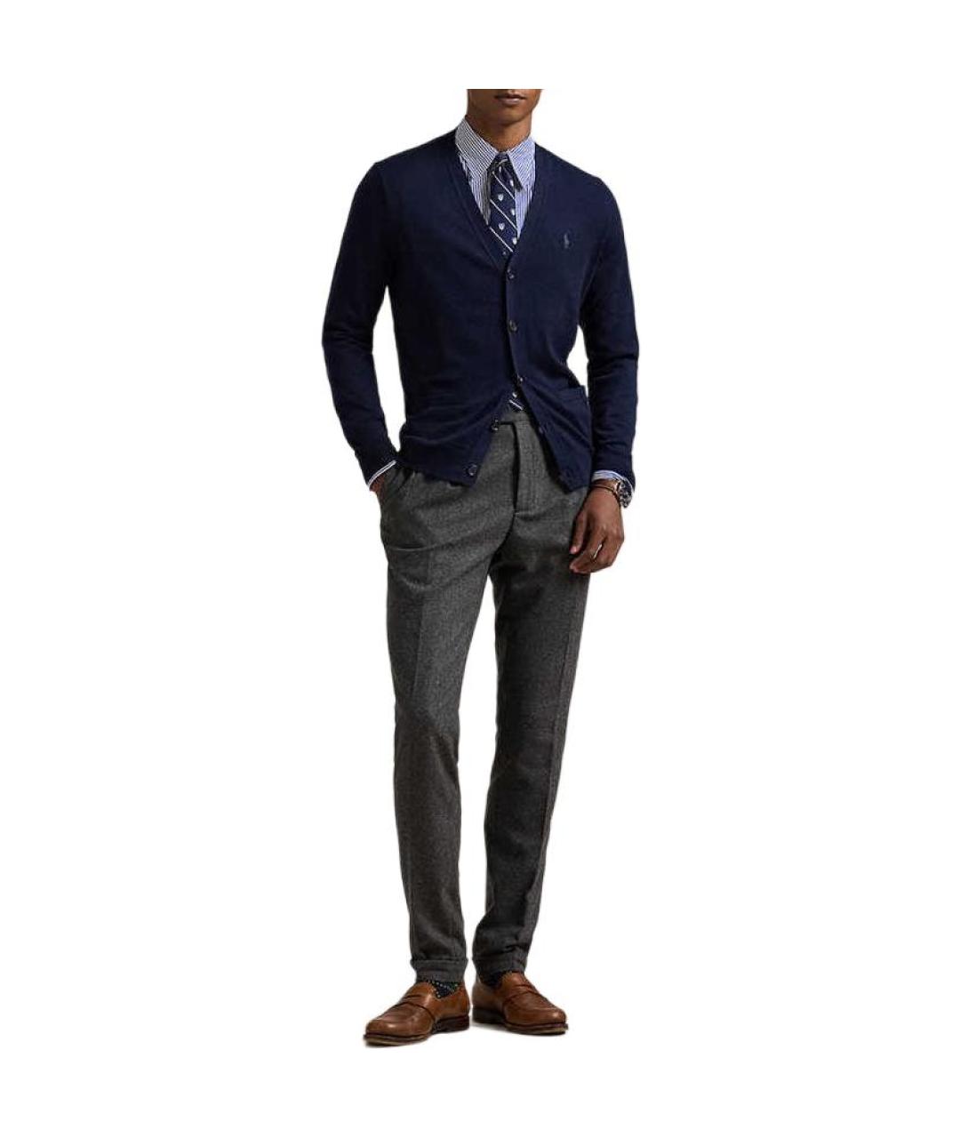 POLO RALPH LAUREN Синий кардиган, фото 2