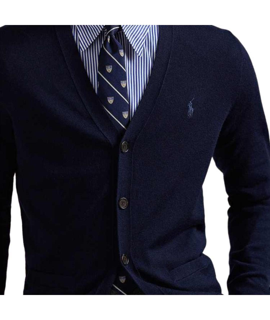 POLO RALPH LAUREN Синий кардиган, фото 5