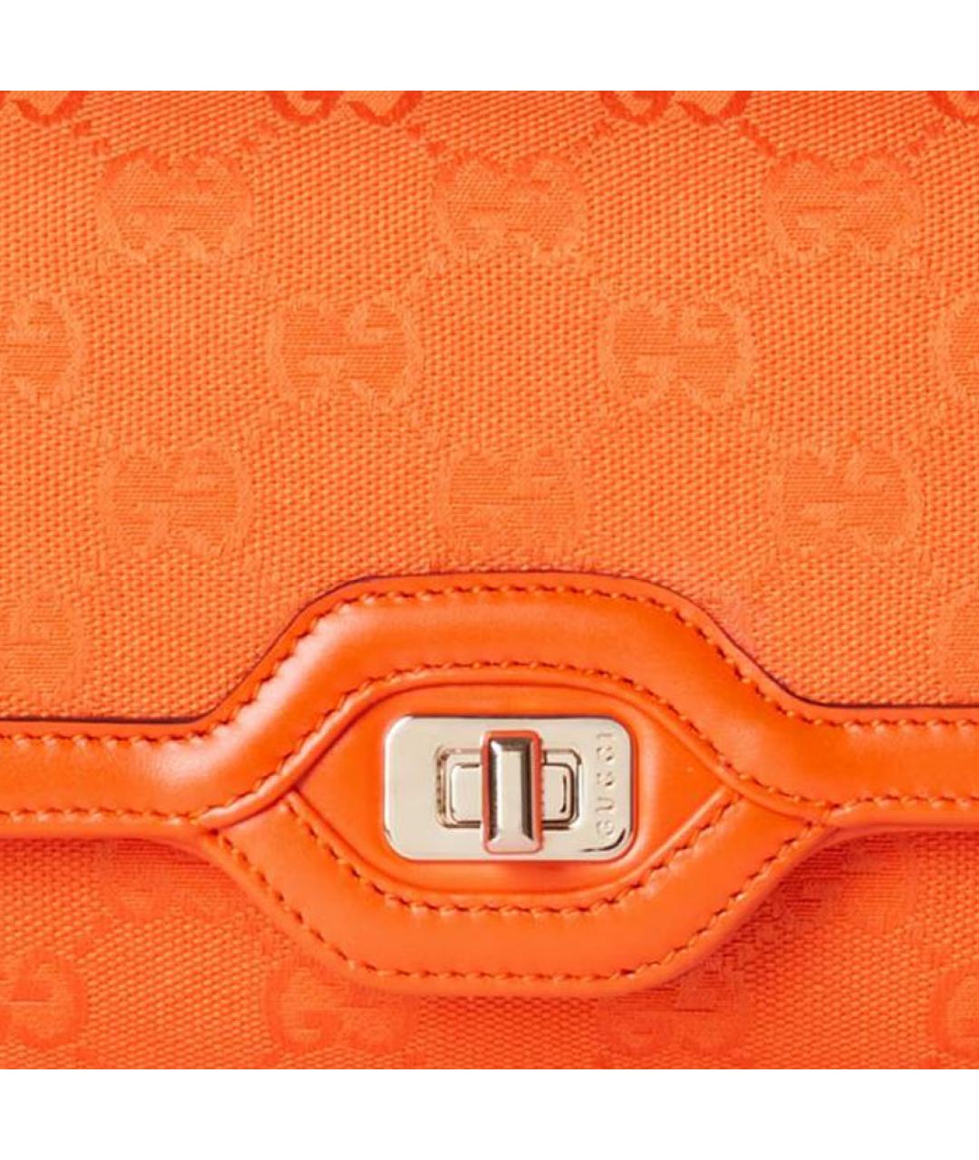 GUCCI Оранжевая сумка через плечо, фото 8