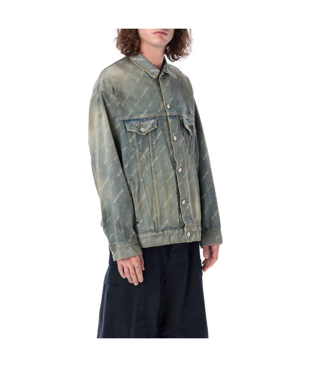 BALENCIAGA Синяя куртка, фото 4