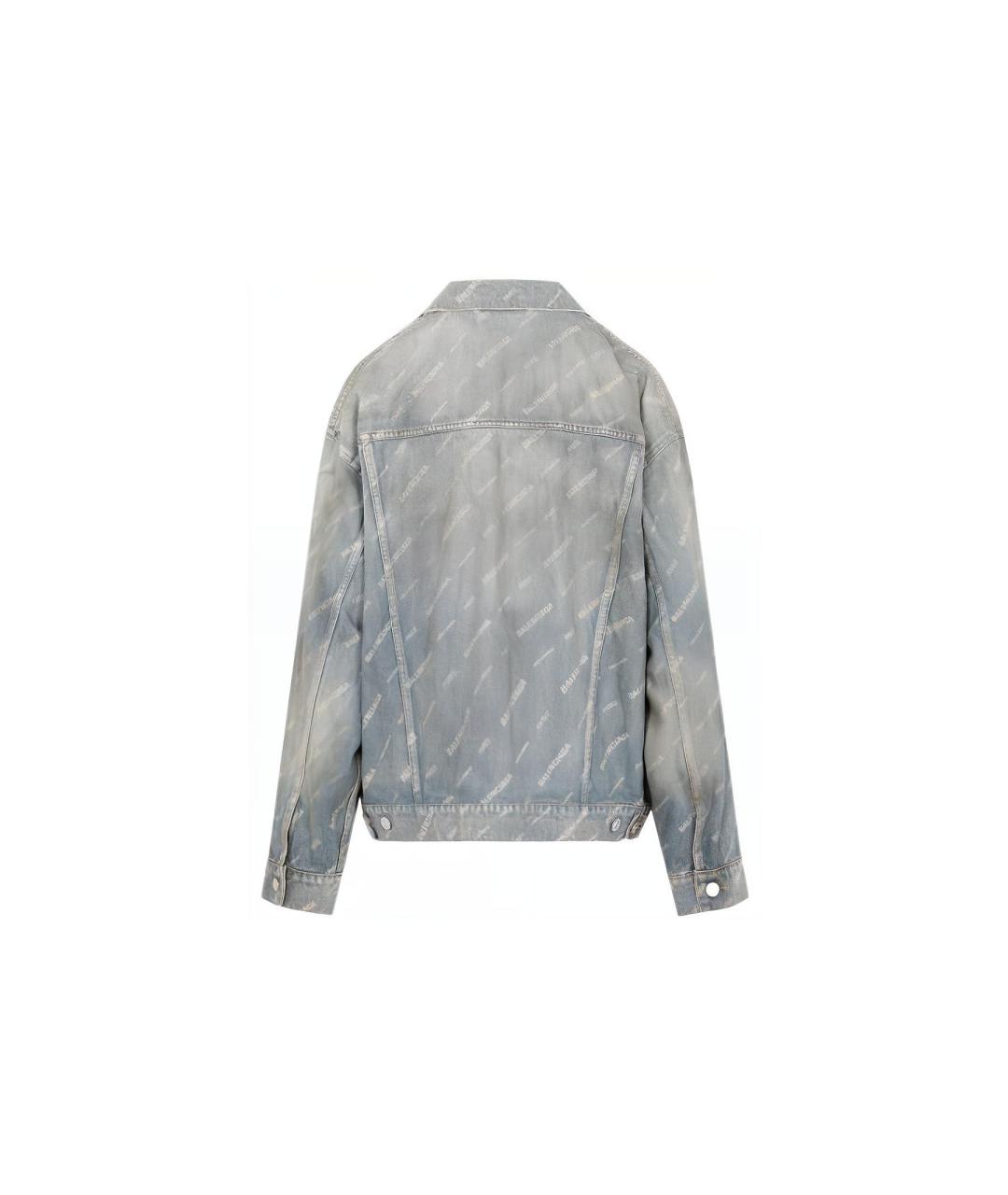 BALENCIAGA Синяя куртка, фото 2