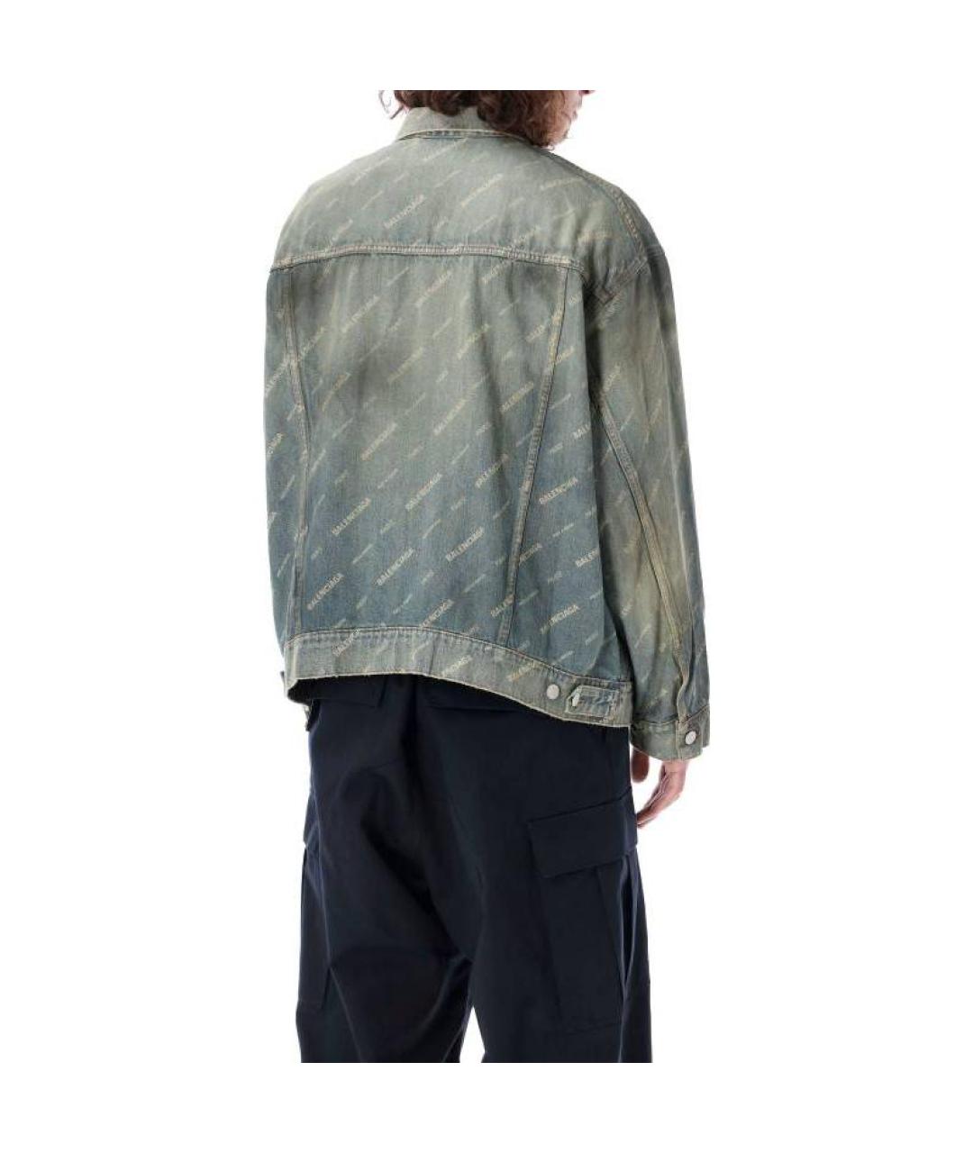 BALENCIAGA Синяя куртка, фото 5