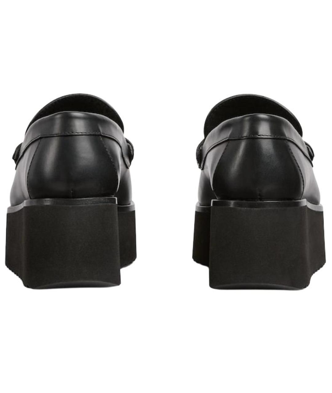 GUCCI Черные кожаные лоферы, фото 5