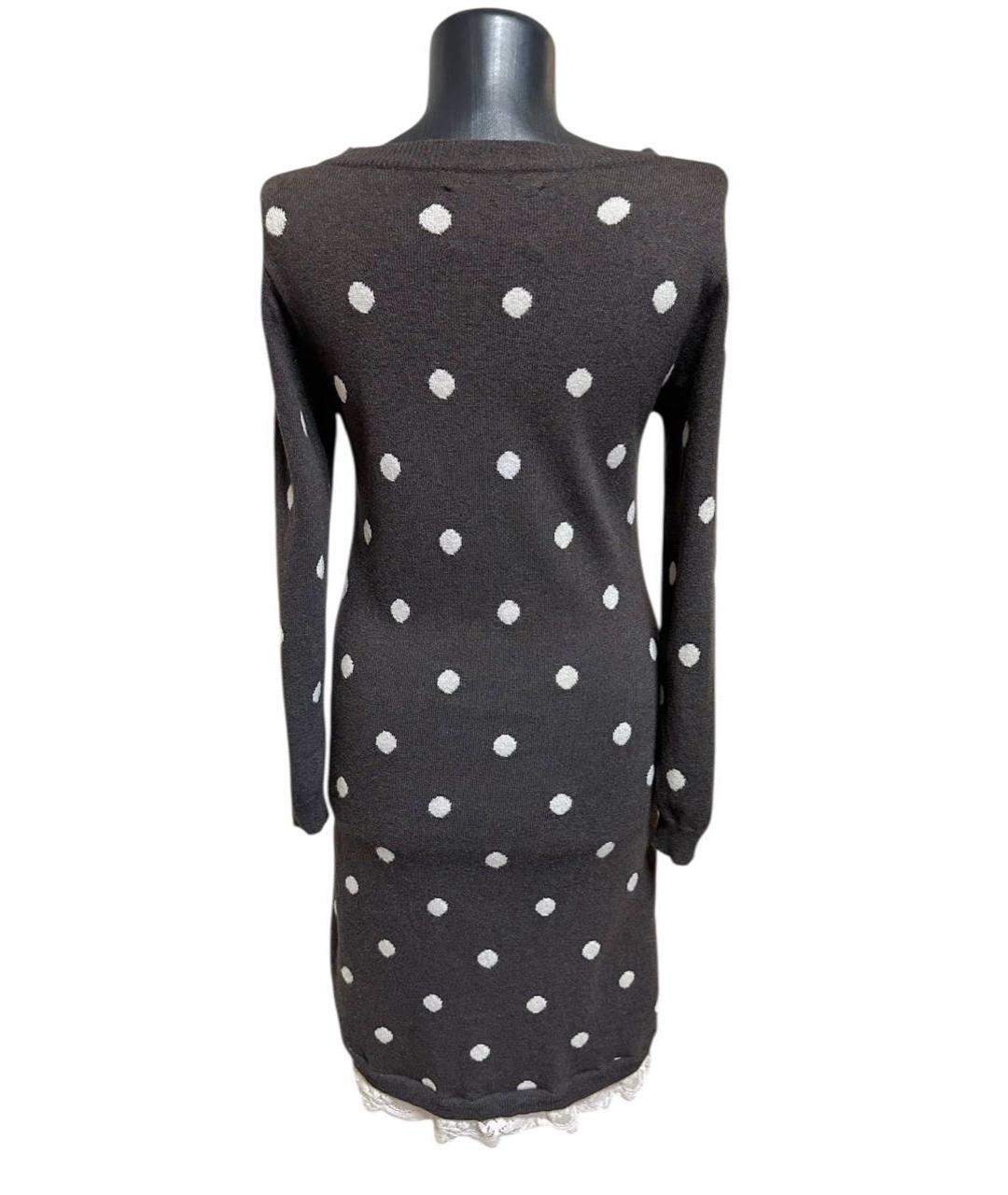 ANIYE BY Мульти шерстяное повседневное платье, фото 2