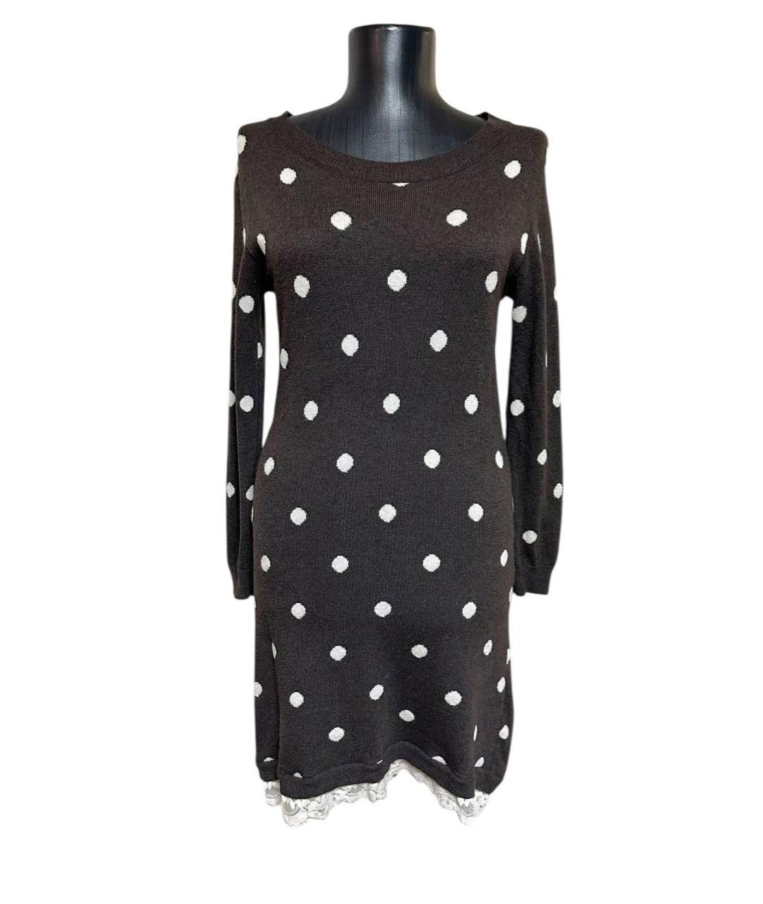 ANIYE BY Мульти шерстяное повседневное платье, фото 9