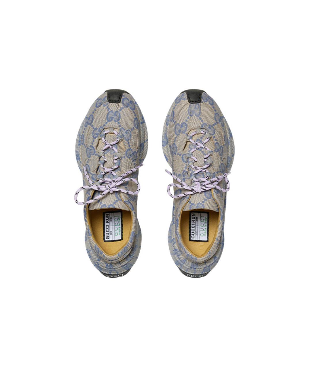 GUCCI Бежевые кроссовки, фото 3