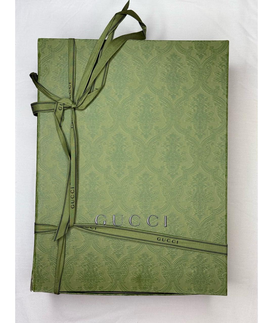 GUCCI Черная кожаная сумка через плечо, фото 6