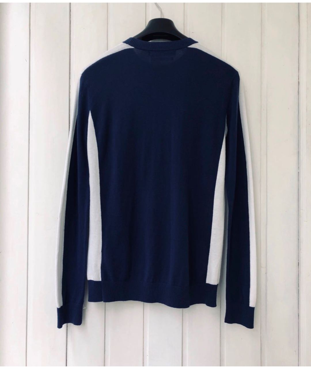 KARL LAGERFELD Синий хлопковый джемпер / свитер, фото 3