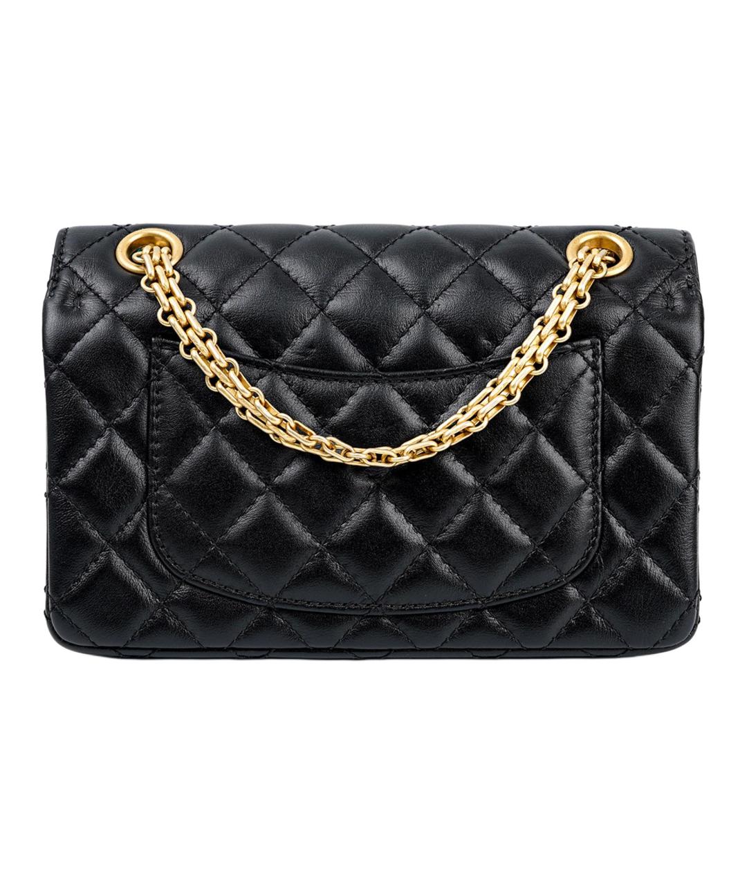 CHANEL Черная кожаная сумка через плечо, фото 3