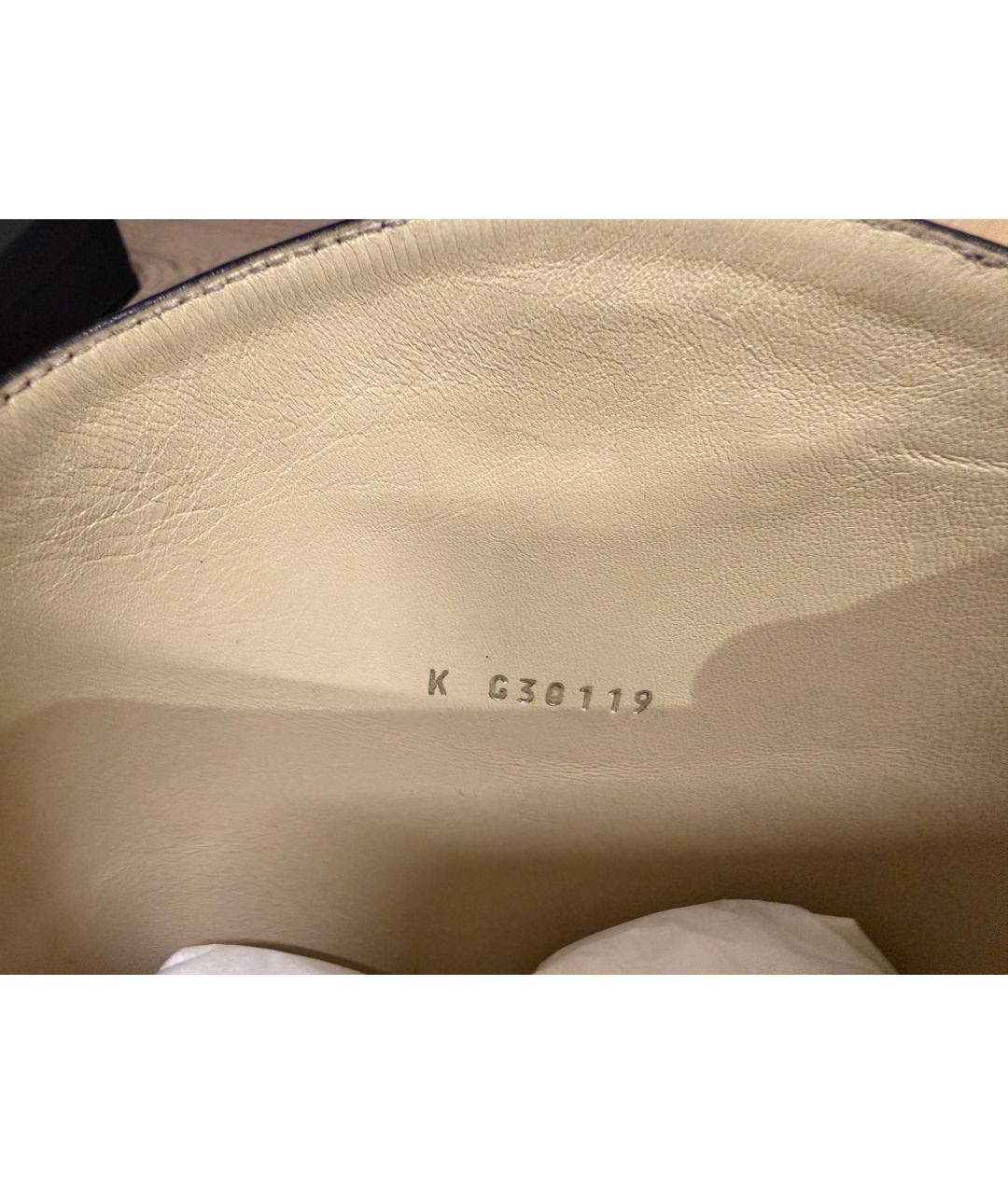 CHANEL Черные кожаные сапоги, фото 4