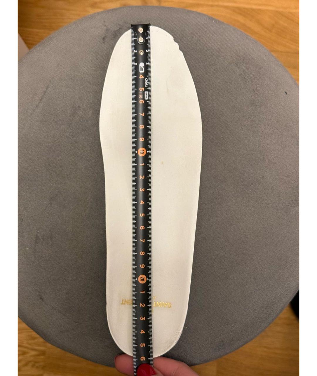 SAINT LAURENT Мульти кожаные кеды, фото 2