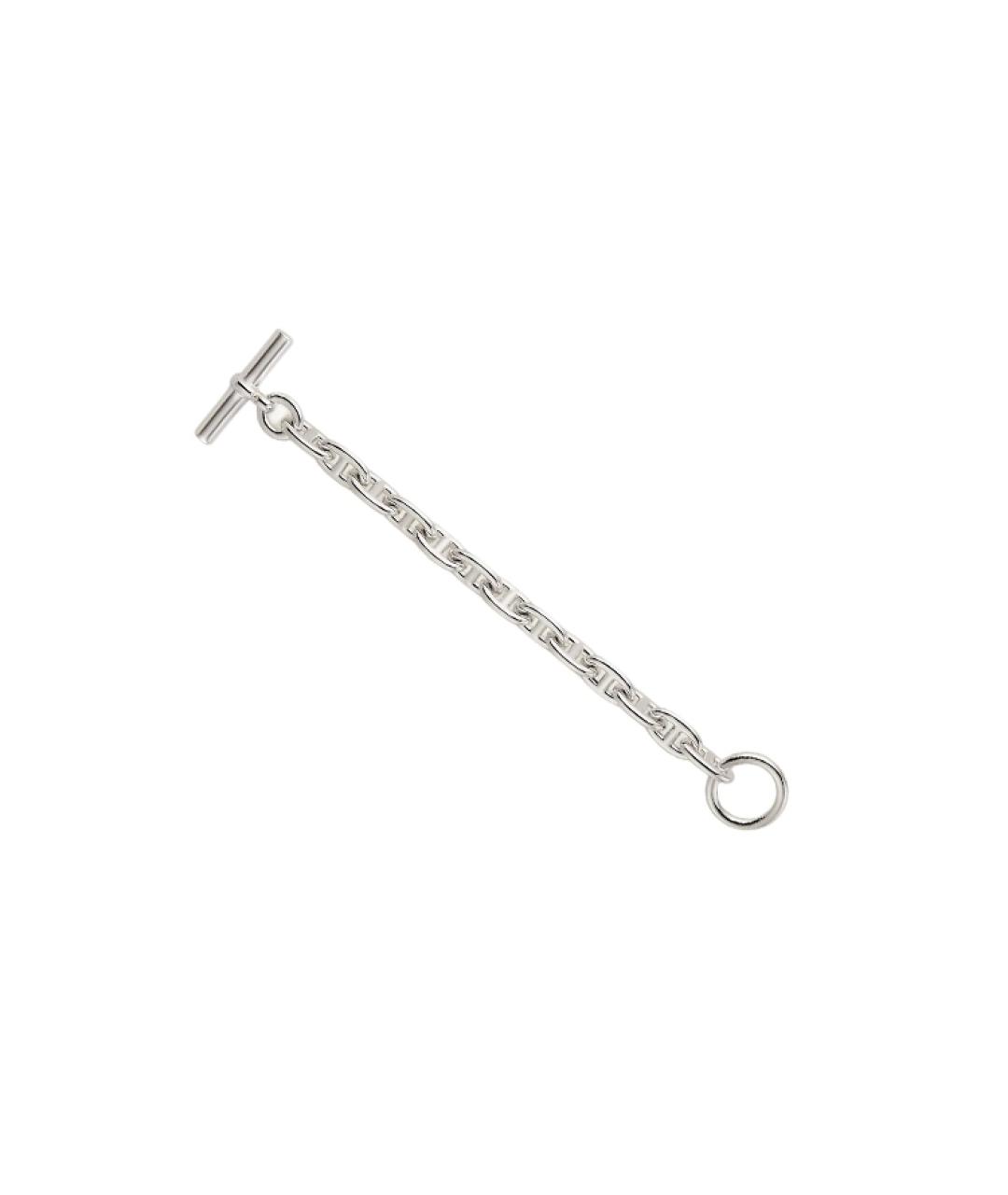 HERMES Серебрянный браслет, фото 2