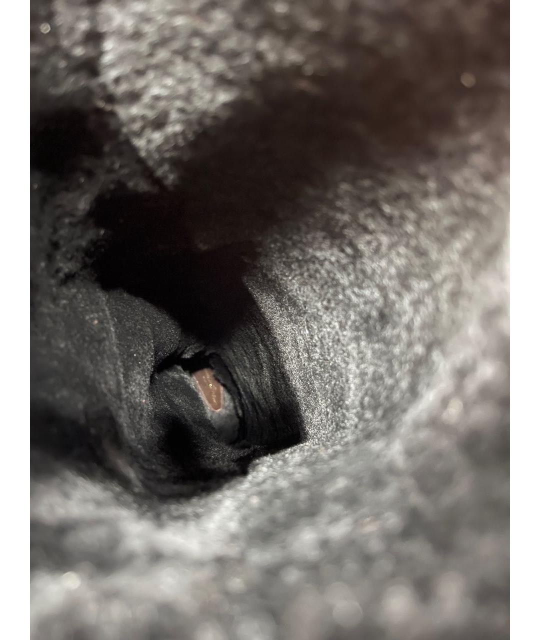 GIANVITO ROSSI Коричневые замшевые ботфорты, фото 5