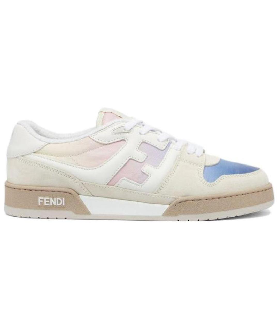 FENDI Мульти низкие кроссовки / кеды, фото 1