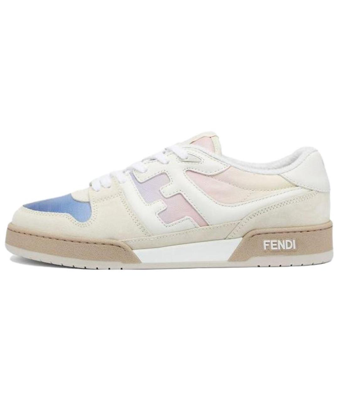 FENDI Мульти низкие кроссовки / кеды, фото 2