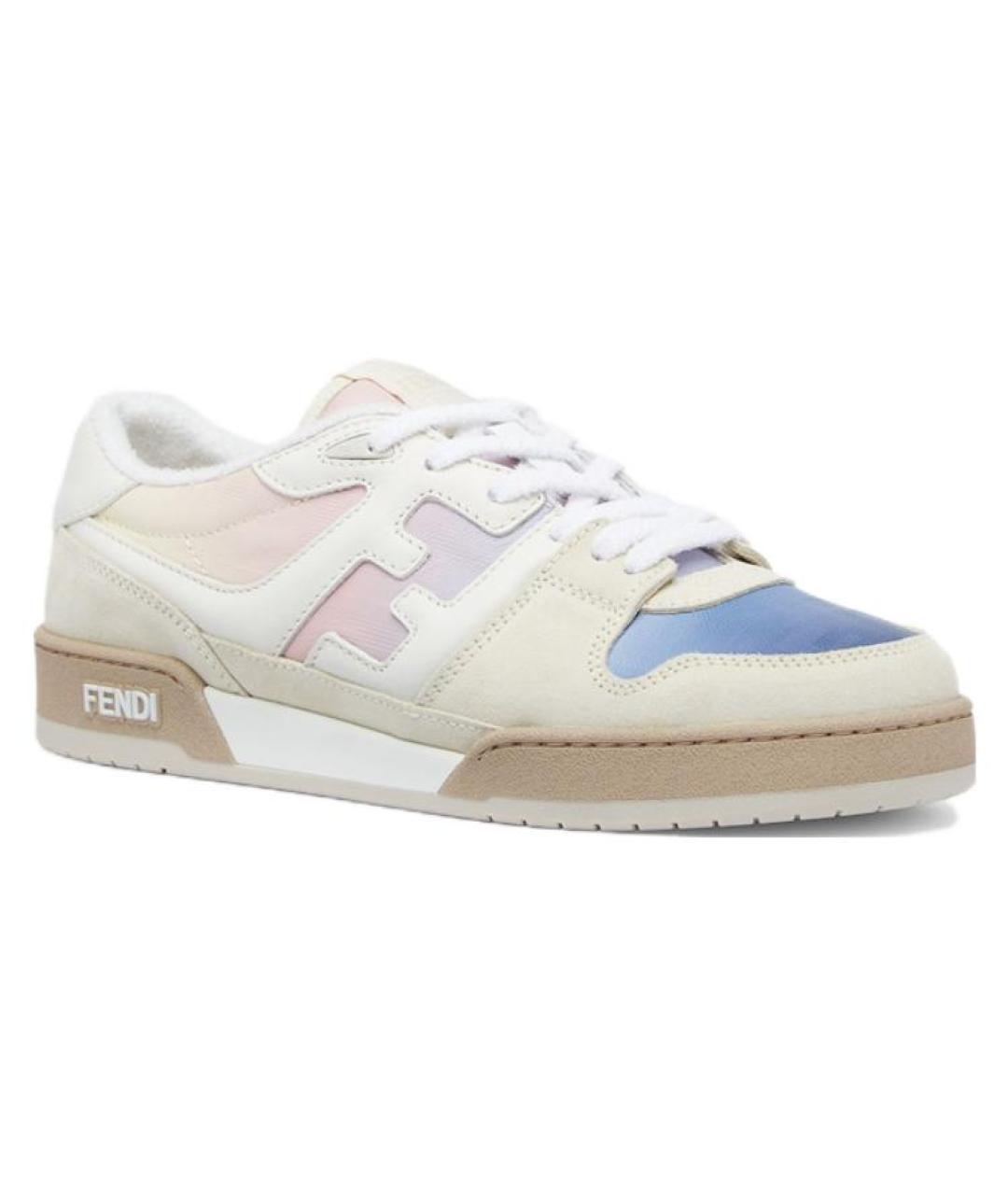 FENDI Мульти низкие кроссовки / кеды, фото 3