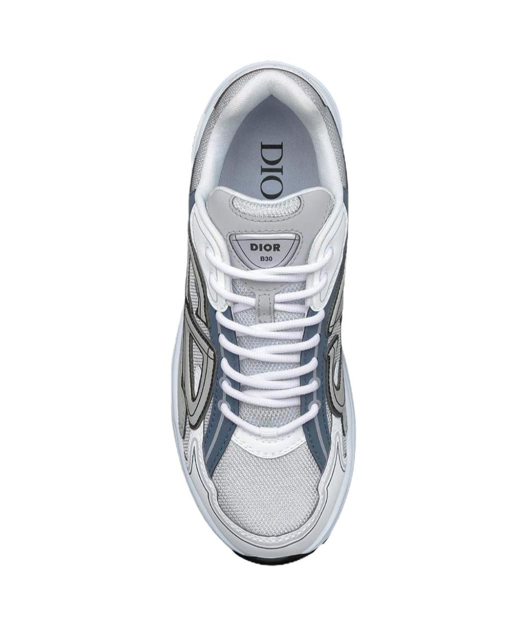 CHRISTIAN DIOR Синие низкие кроссовки / кеды, фото 4