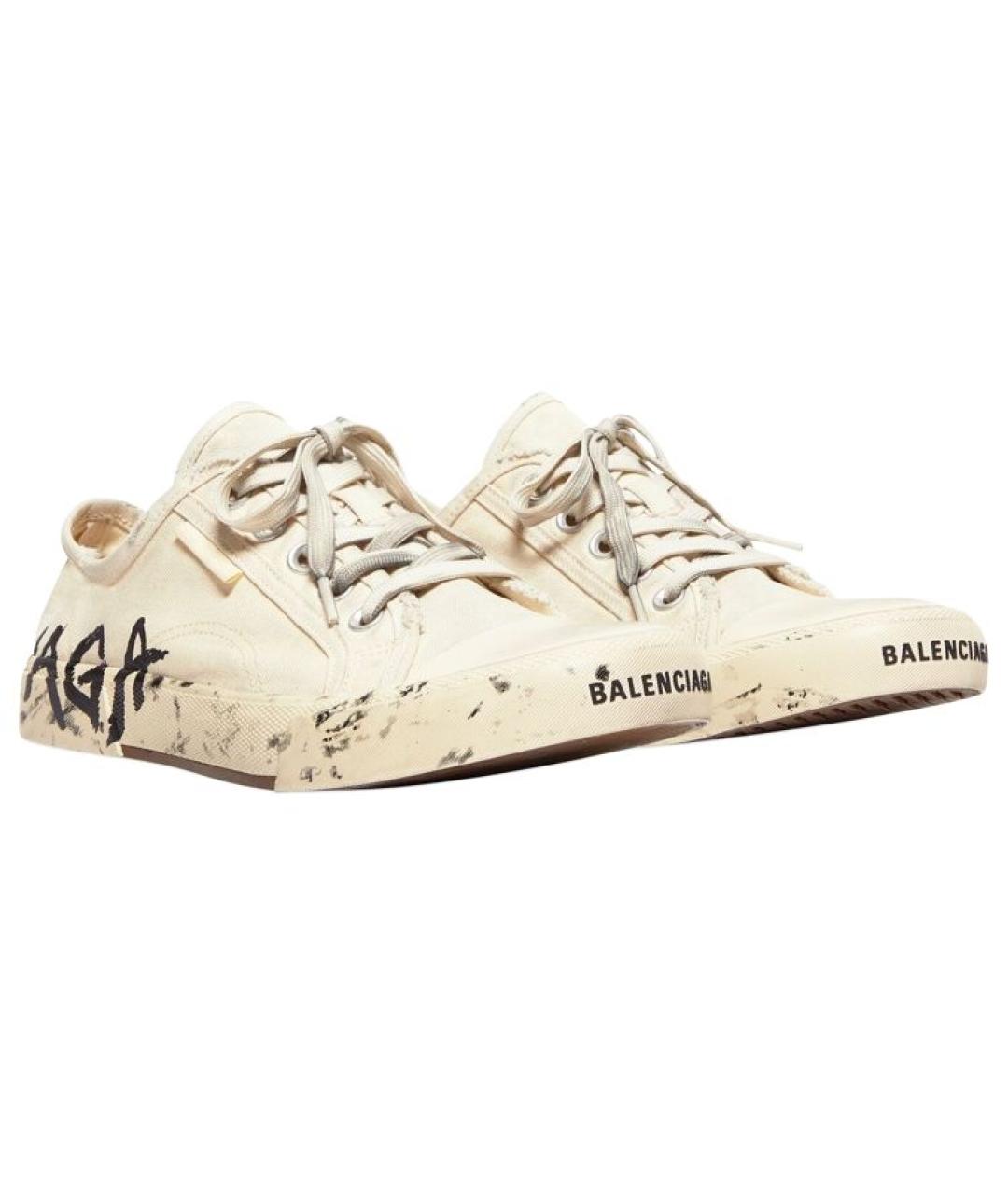 BALENCIAGA Белые кеды, фото 3