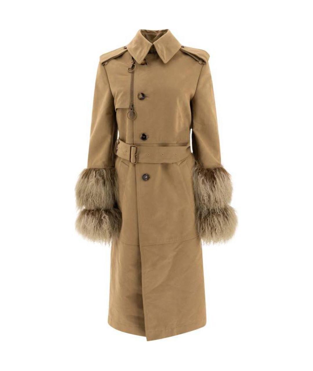 BURBERRY Хаки тренч/плащ, фото 1