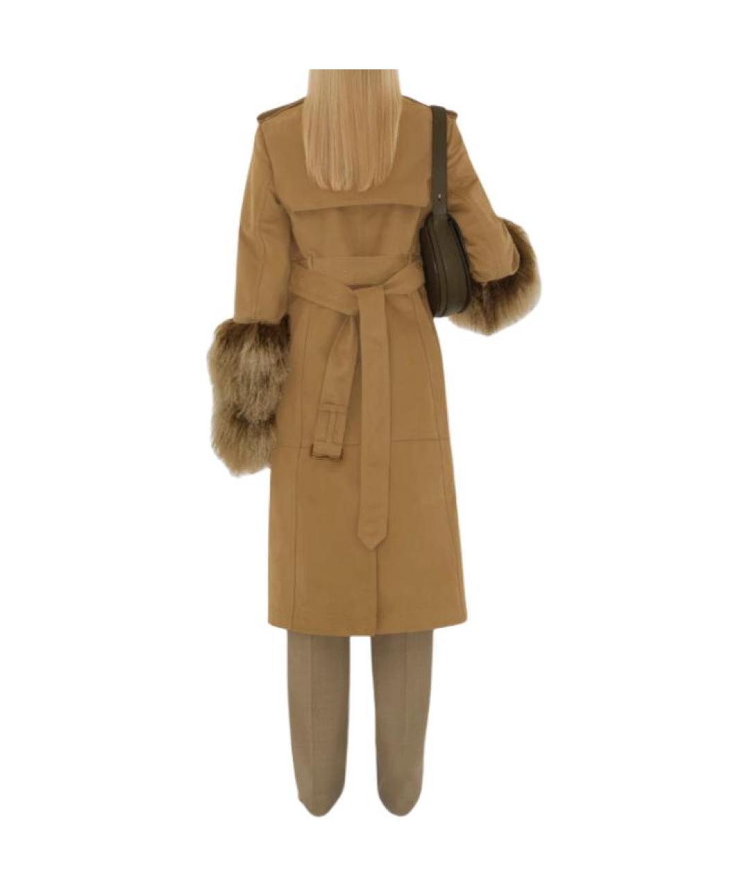 BURBERRY Хаки тренч/плащ, фото 5