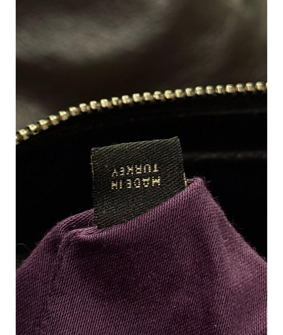 MIU MIU Черная кожаная сумка через плечо, фото 5