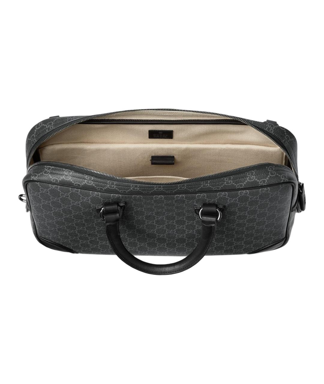 GUCCI Черный портфель, фото 6