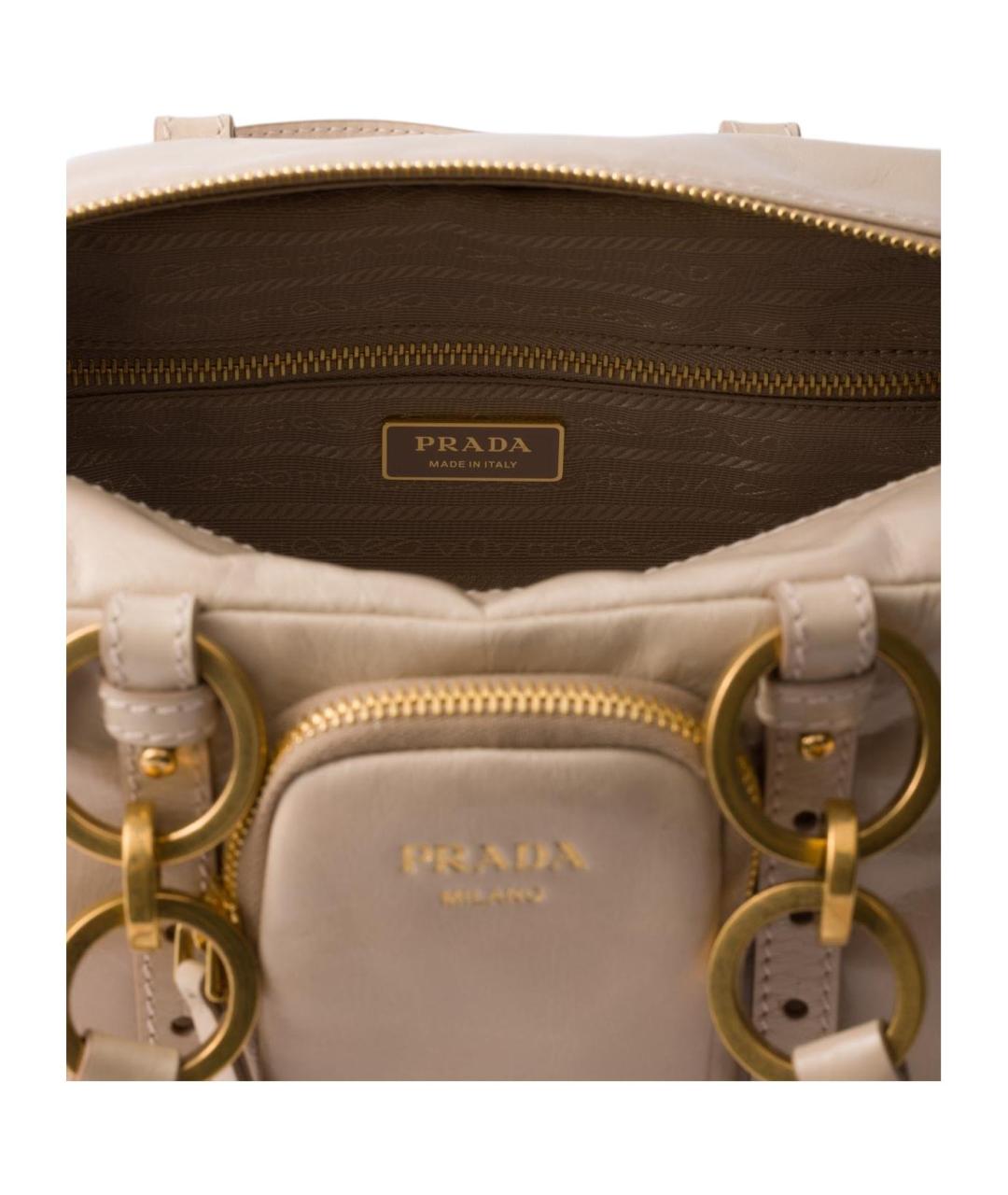 PRADA Розовая сумка через плечо, фото 5