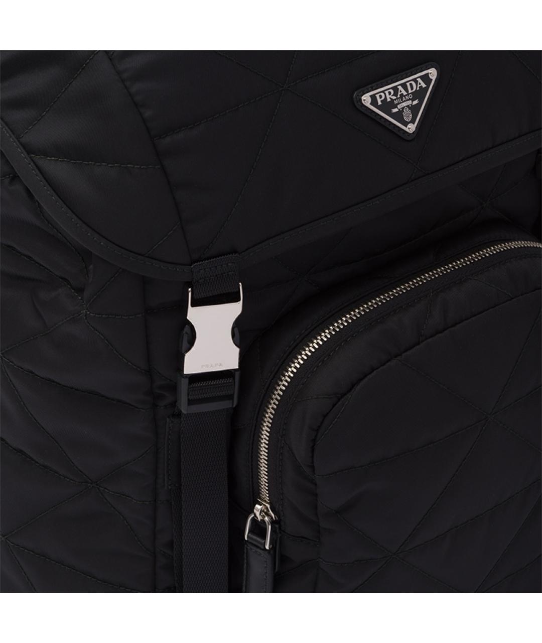 PRADA Черный рюкзак, фото 4