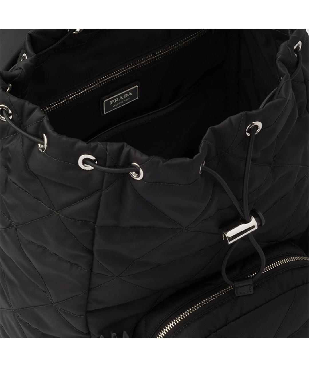 PRADA Черный рюкзак, фото 5