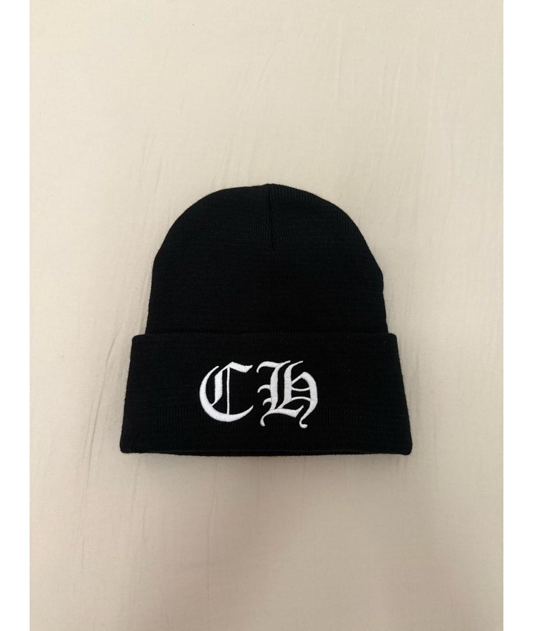 CHROME HEARTS Черная шапка, фото 6