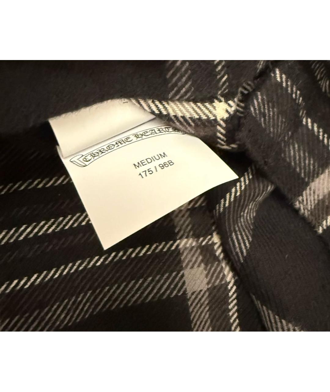 CHROME HEARTS Серая хлопковая классическая рубашка, фото 6