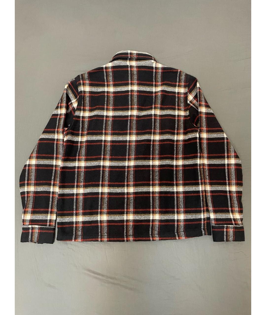 CHROME HEARTS Бордовая хлопко-полиэстеровая классическая рубашка, фото 2