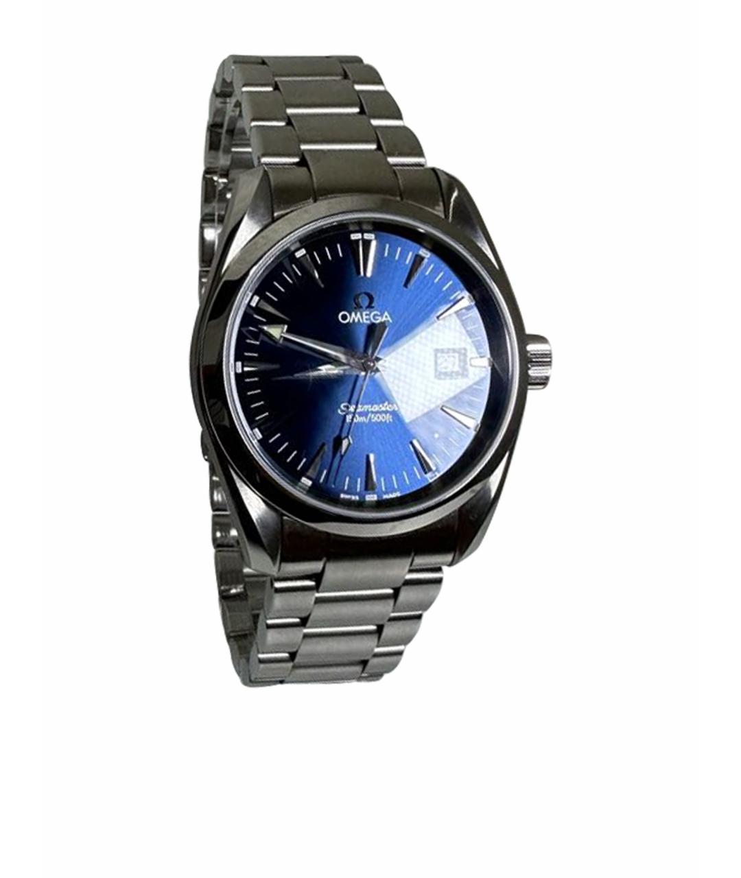 OMEGA Серебряные металлические часы, фото 1