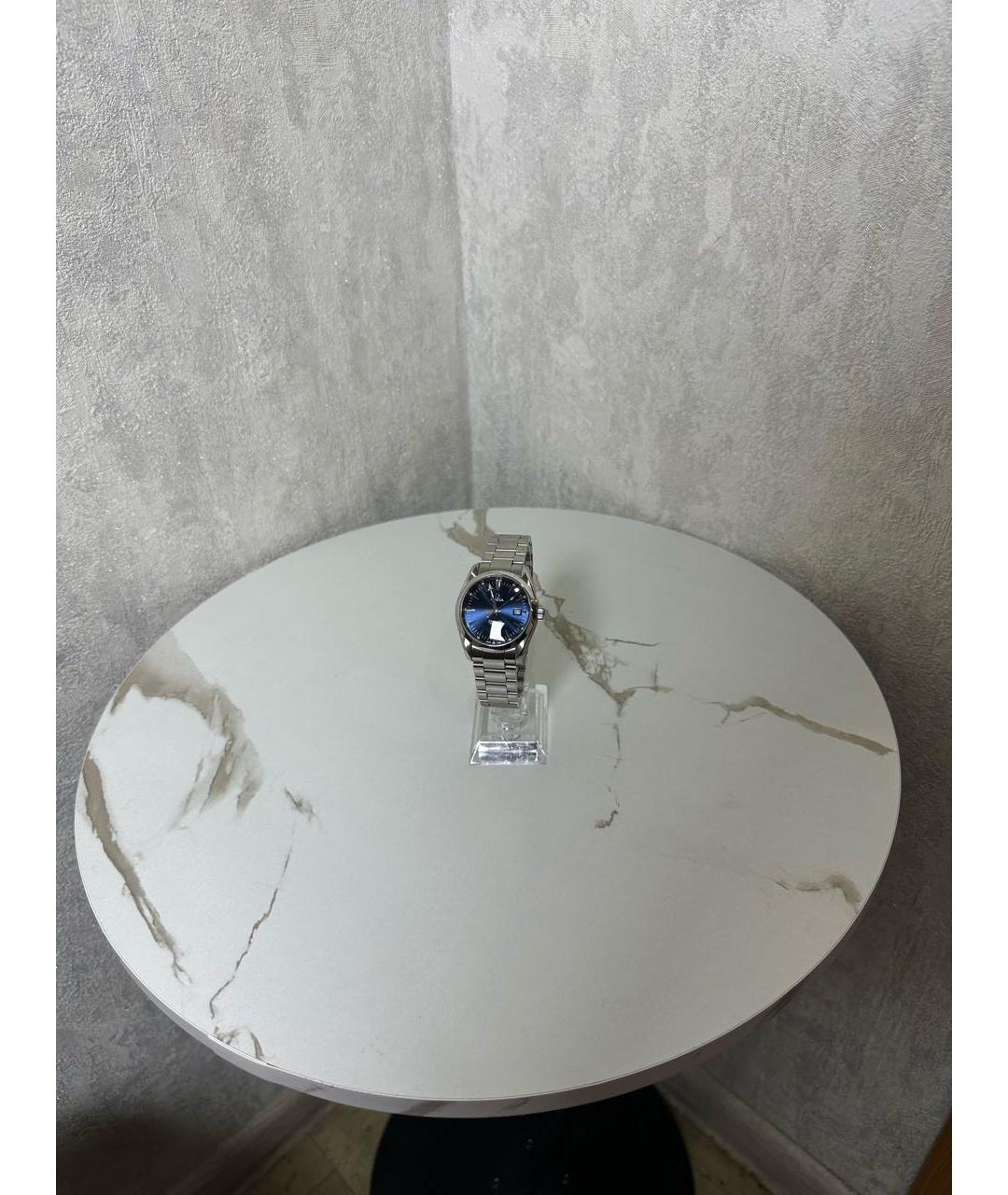 OMEGA Серебряные металлические часы, фото 6