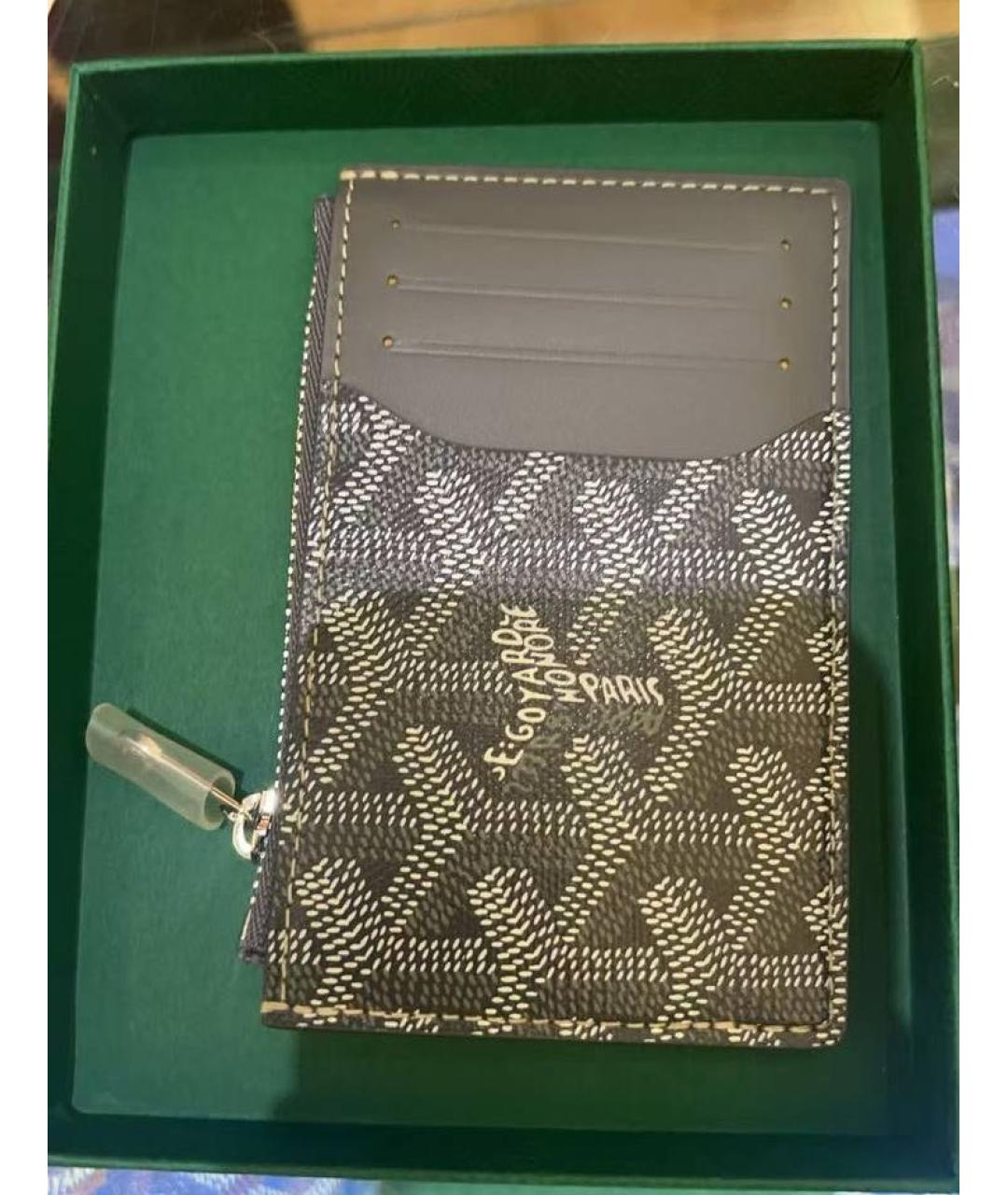 GOYARD Серый кардхолдер, фото 4