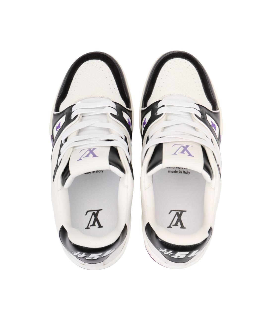 LOUIS VUITTON Мульти кожаные кроссовки, фото 3