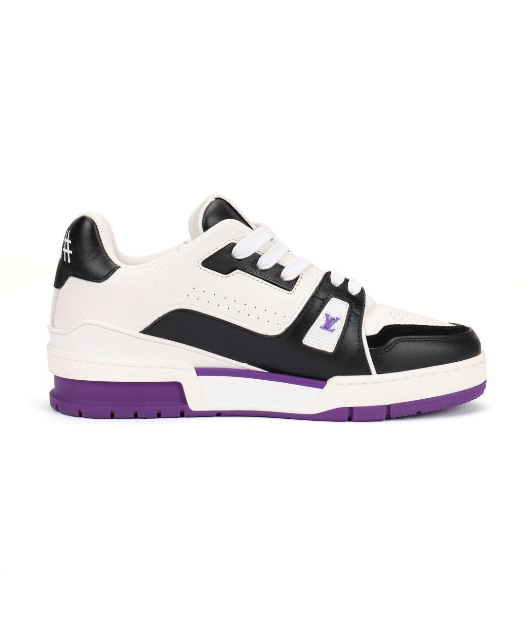 LOUIS VUITTON Мульти кожаные кроссовки, фото 1