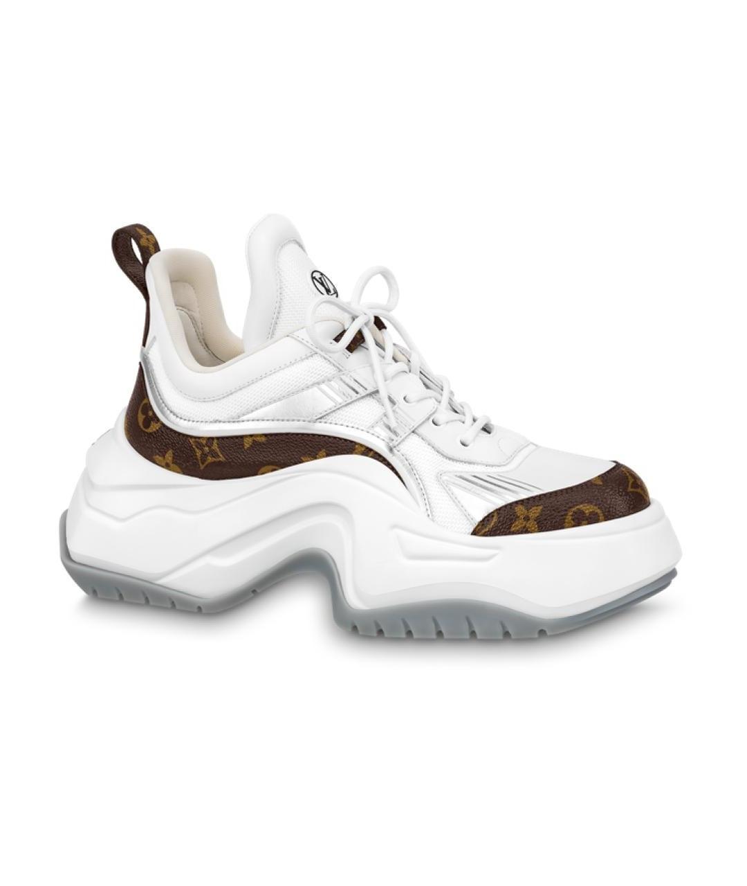 LOUIS VUITTON Белые кроссовки, фото 1