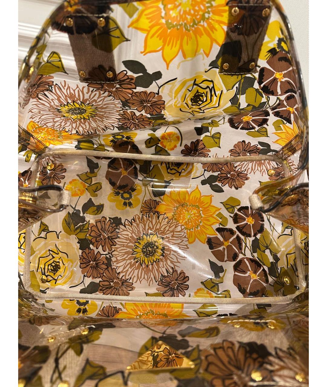 PRADA Желтая сумка через плечо, фото 6