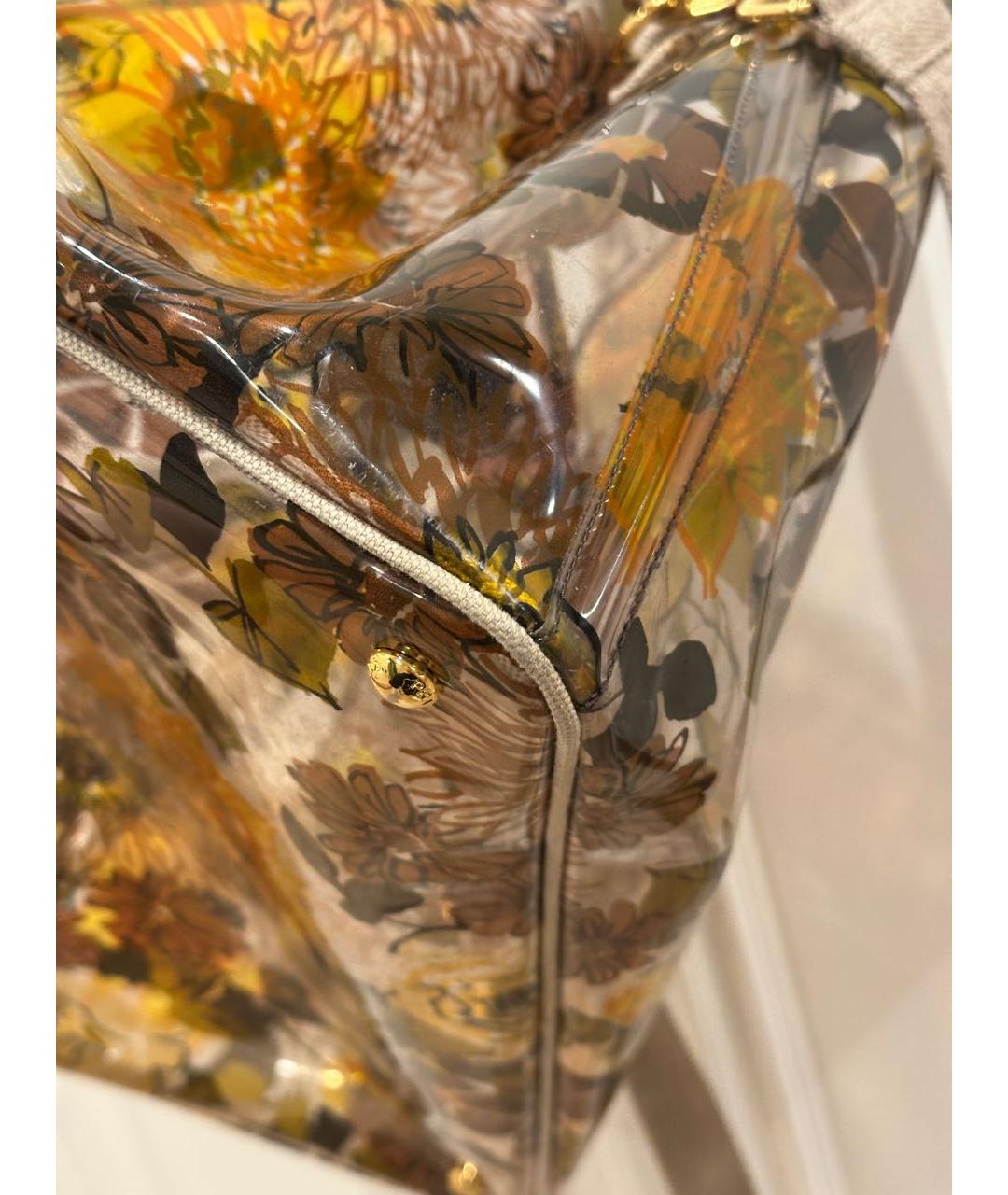 PRADA Желтая сумка через плечо, фото 8