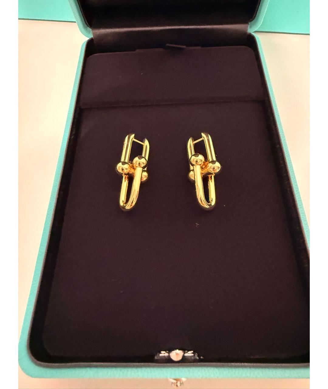 TIFFANY&CO Золотые серьги из желтого золота, фото 6