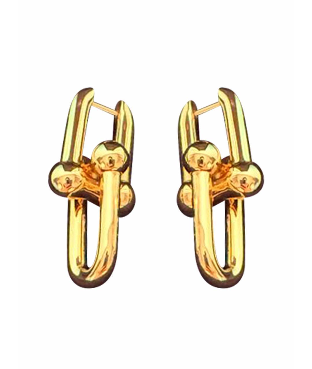TIFFANY&CO Золотые серьги из желтого золота, фото 1