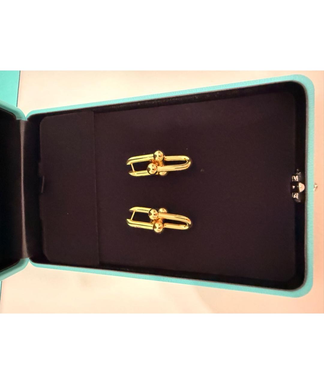 TIFFANY&CO Золотые серьги из желтого золота, фото 3