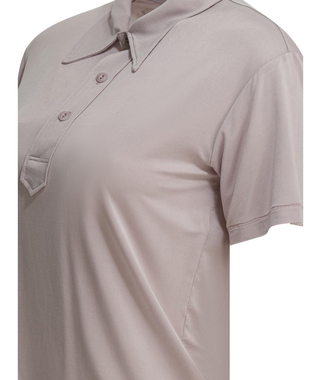 MAISON MARGIELA Розовая вискозная футболка, фото 4