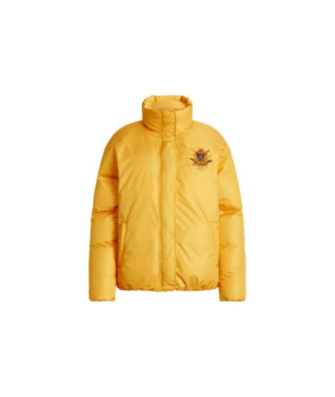POLO RALPH LAUREN Желтый пуховик, фото 1