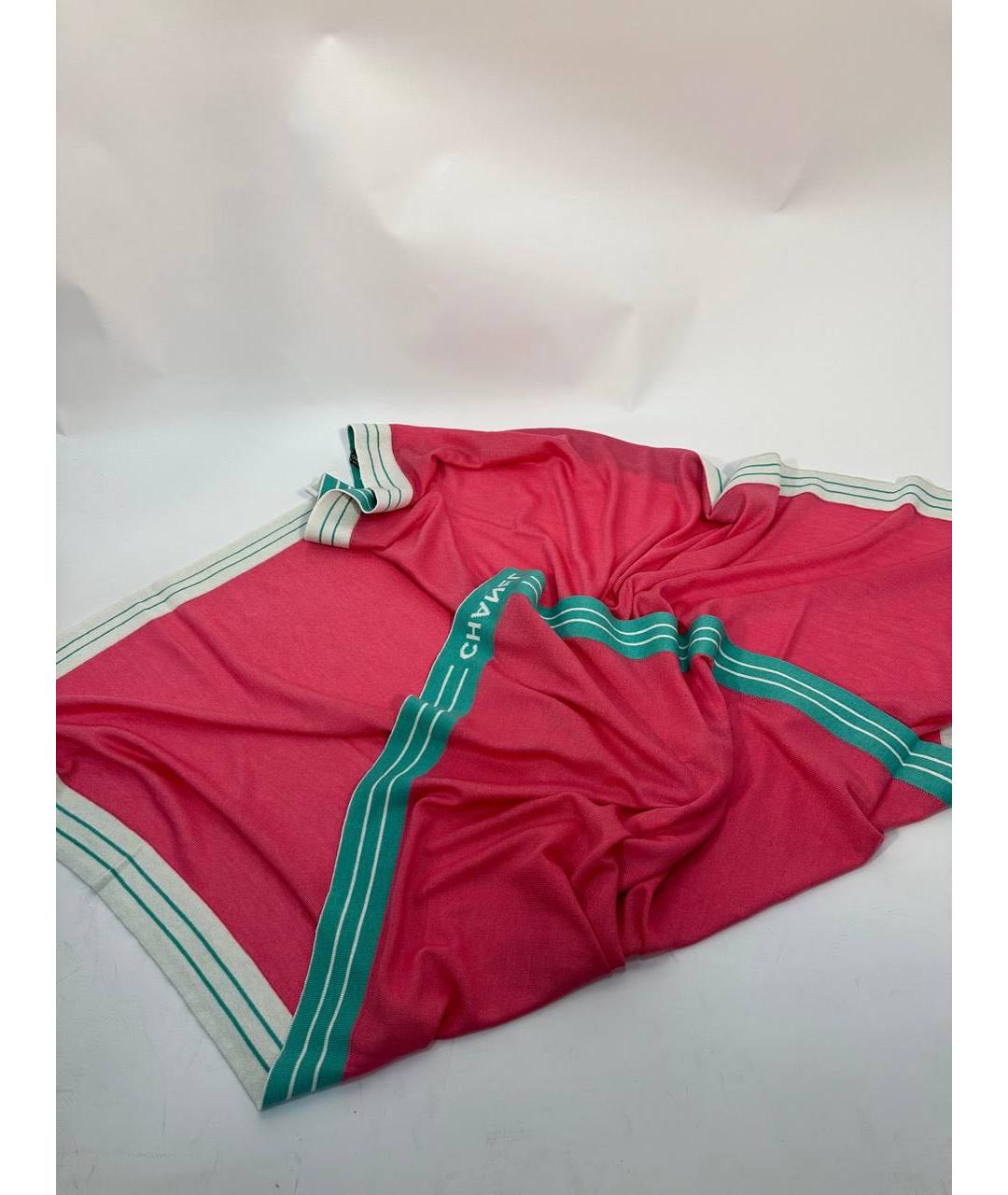 CHANEL Мульти кашемировый платок, фото 5