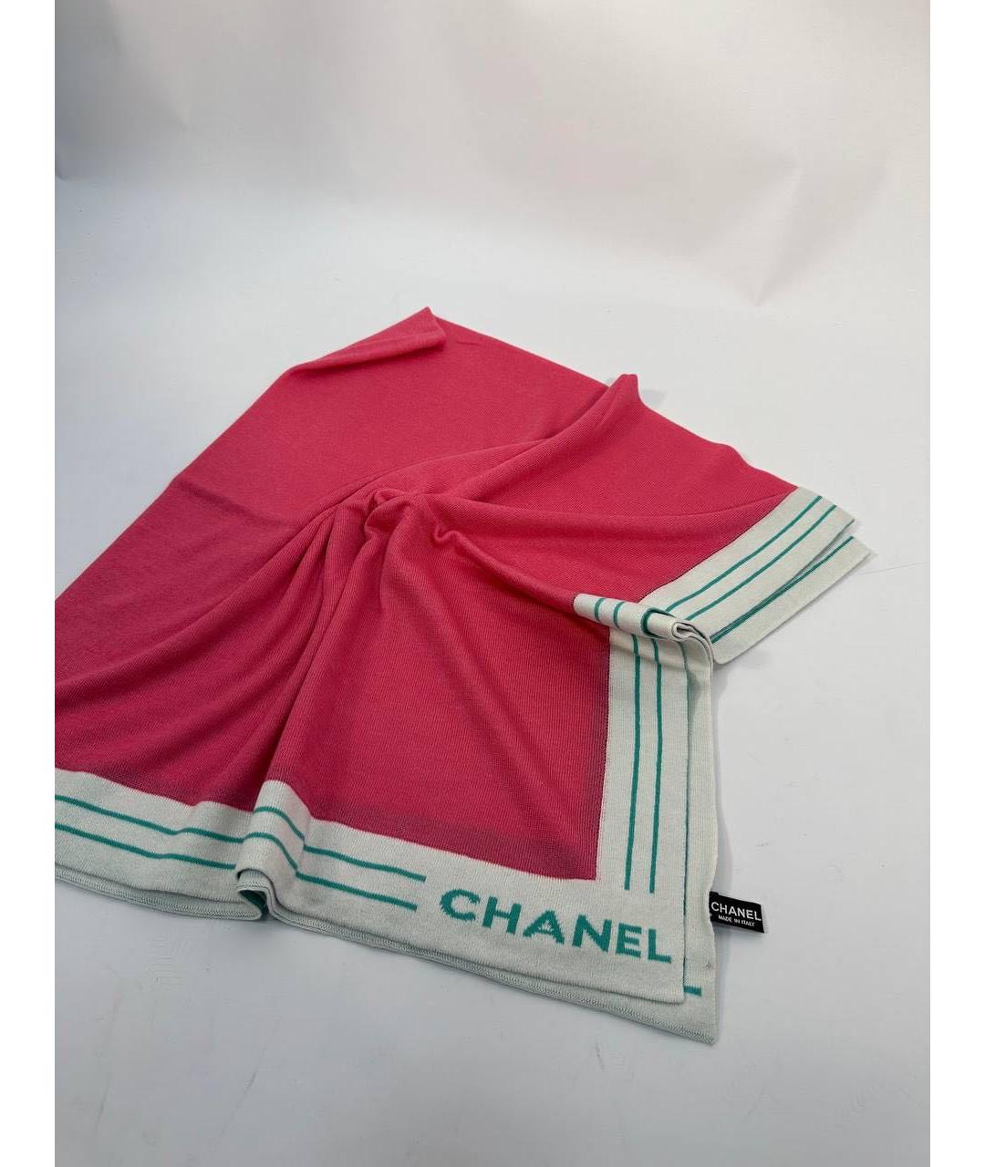 CHANEL Мульти кашемировый платок, фото 7