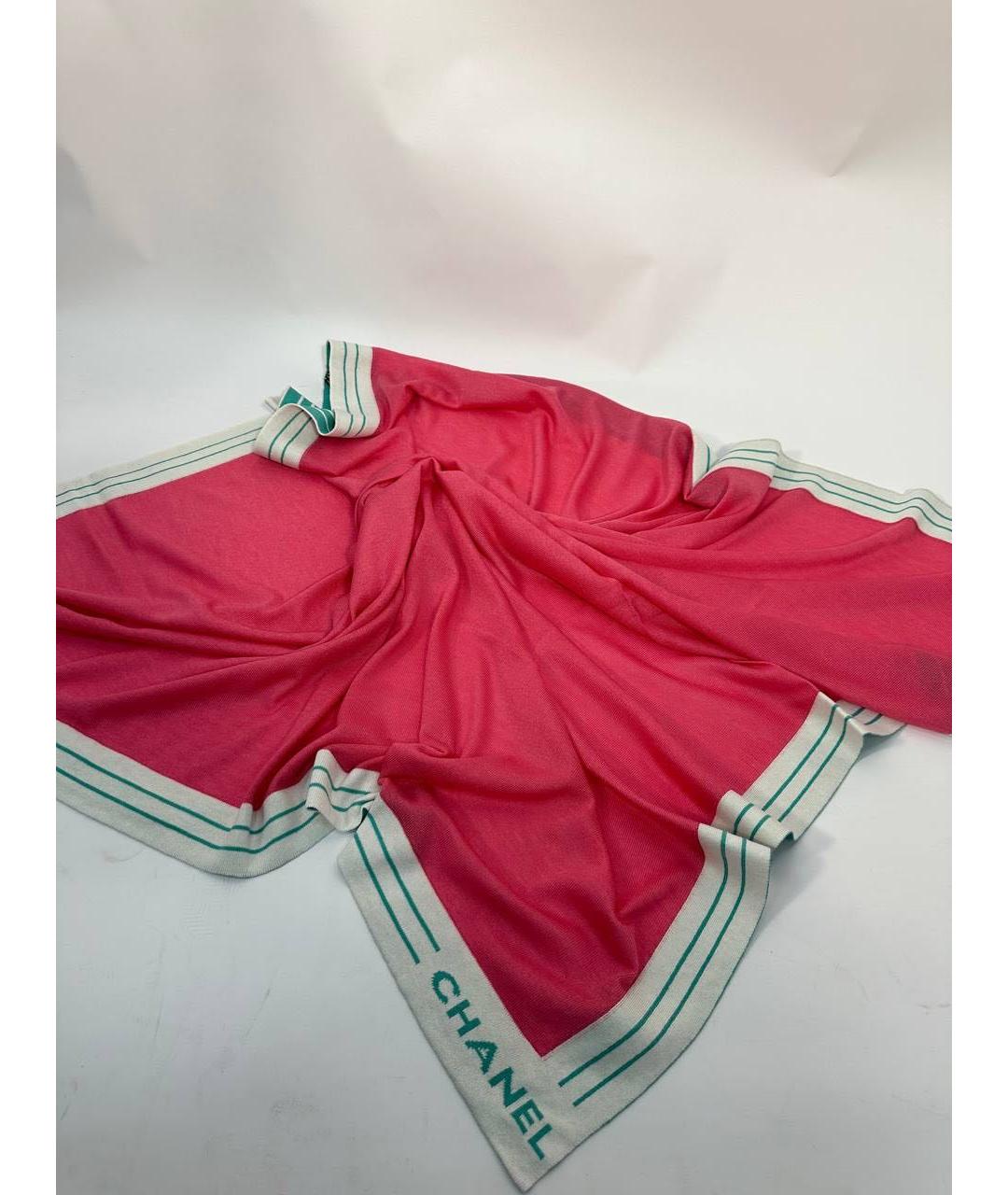 CHANEL Мульти кашемировый платок, фото 8