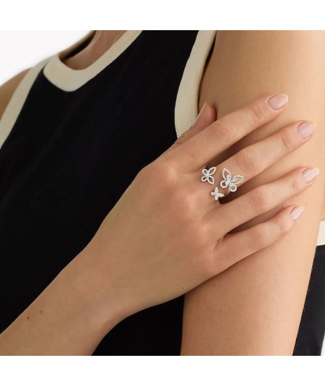 GRAFF Серебряное кольцо из белого золота, фото 2